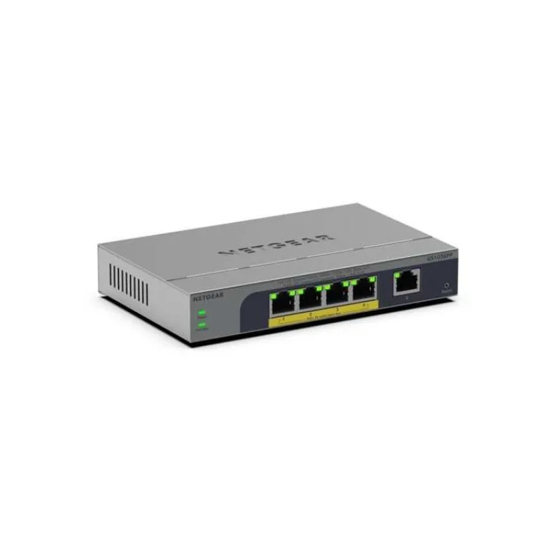 Netgear 5PT GIGABIT UNMANAGEABLE PLUS SWITCH W/ POE+ (GS105EPP-100EUS)