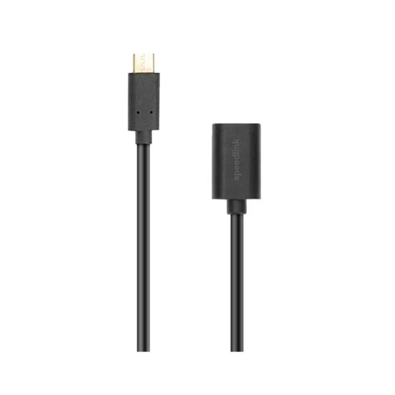 Speedlink USB-C to USB-A Adapter, 0.15m HQ (SL-180008-BK)