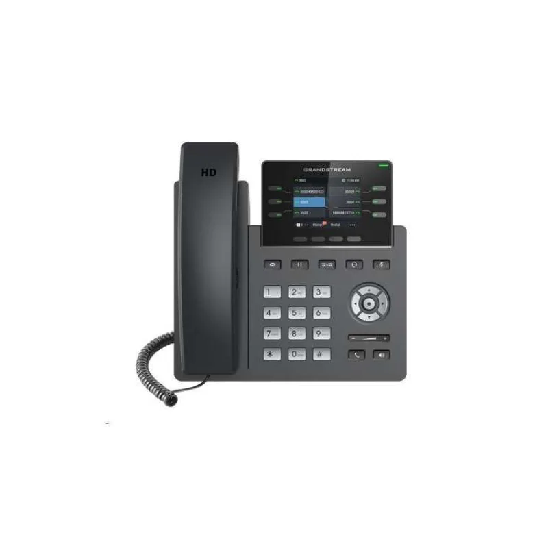 Grandstream GRP2613 VoIP telefon, 3x SIP, barevný podsvícený 2,8" displej, 2x Gbps RJ45, PoE (GRP2613)