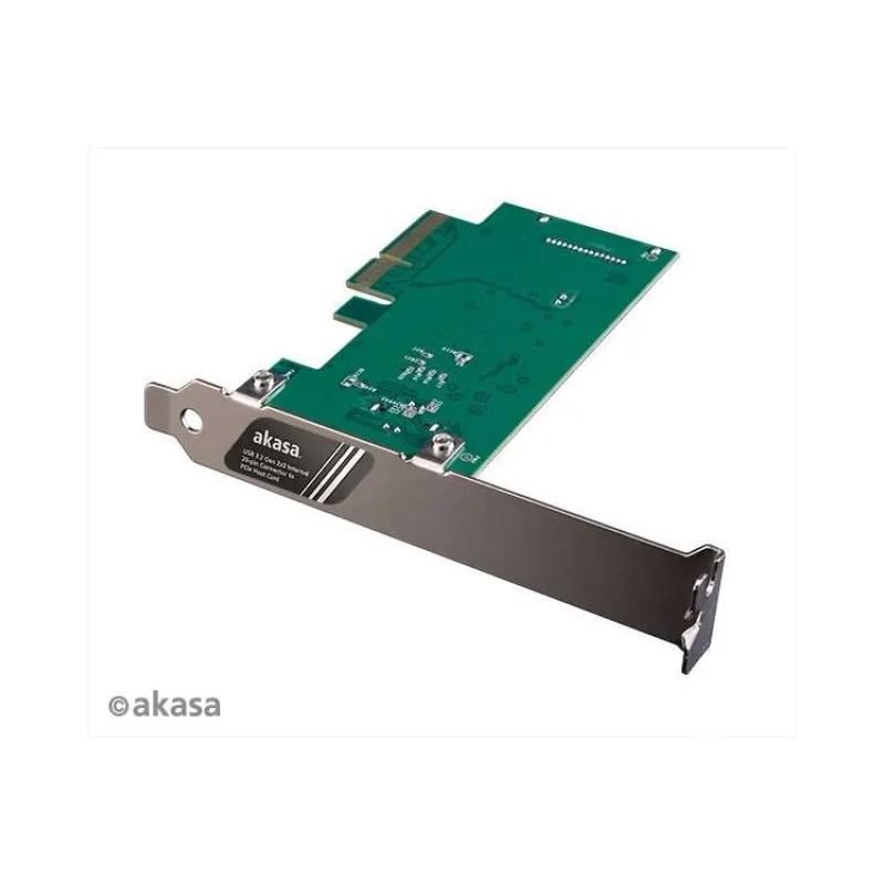 AKASA PCIe karta USB 3.2 Gen 2x2 interný konektor (AK-PCCU3-08)