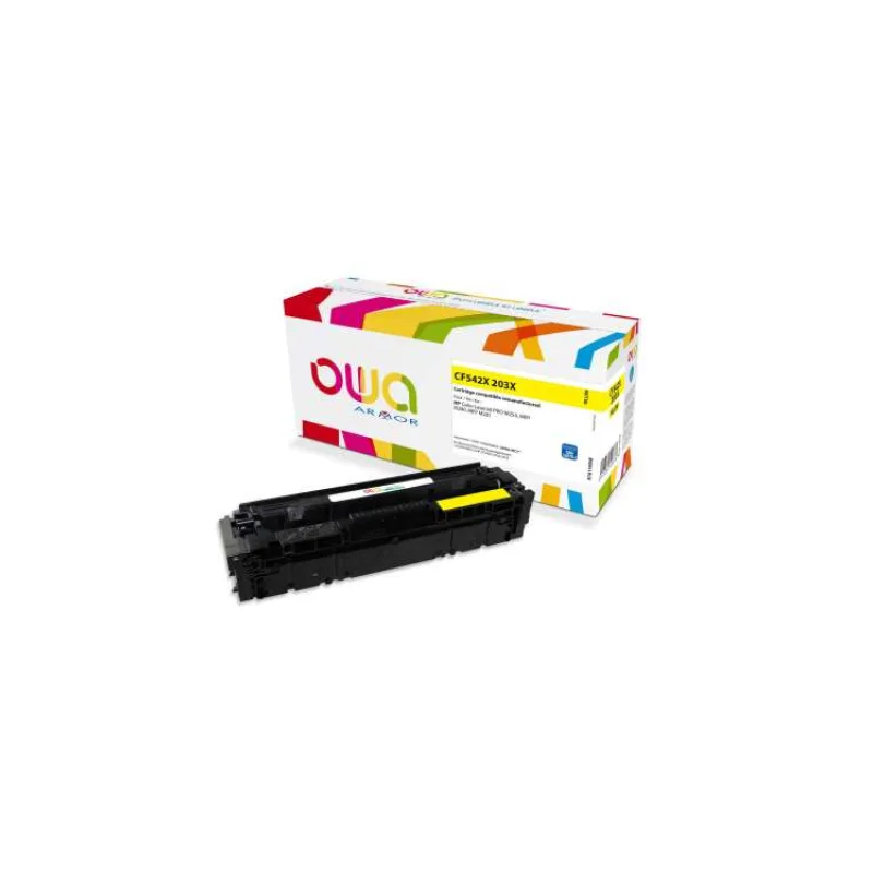 OWA Armor toner kompatibilný s HP CF542X, 2500st, žltá/yellow (K18119OW)