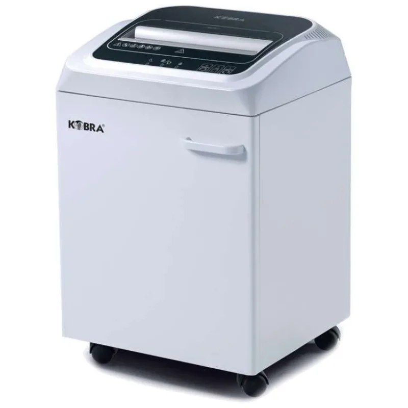 KOBRA skartovač 245 TS C4/ příčný řez 3,9 x 40 mm/ A4/ kapacita 23 listů/ objem koše 40l/ stupeň utajení P4/ šedý (KOBRA-245-TS-C4)