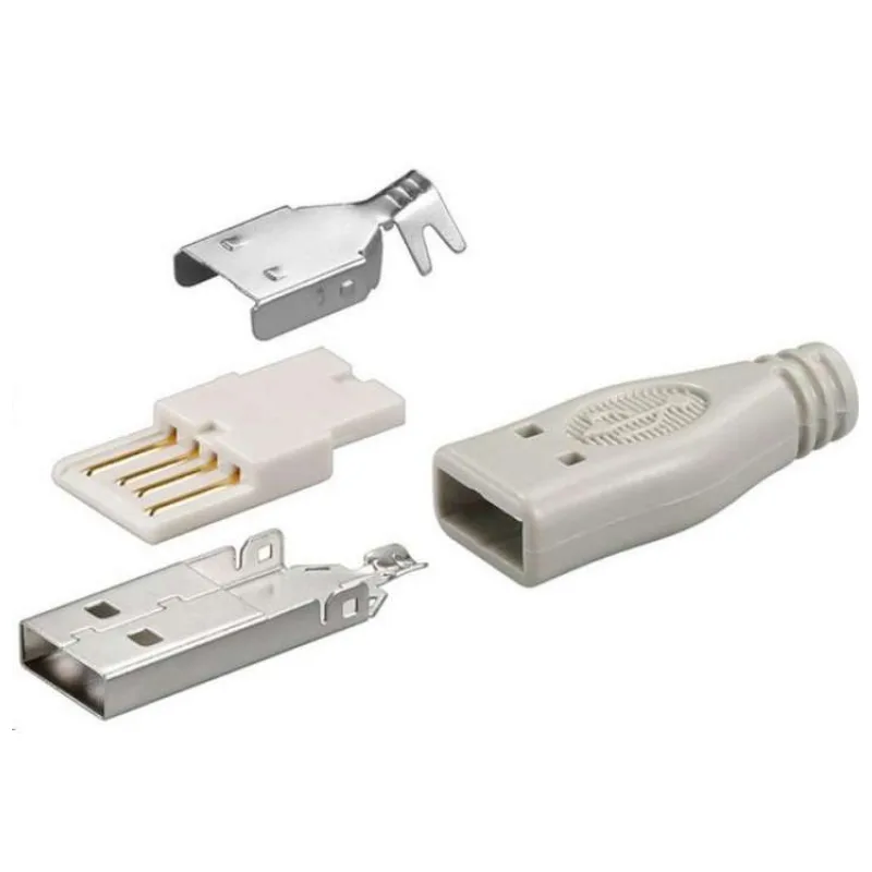 goobay Konektor USB typu A samec pájecí konektor (jen po 10ks) (cusb01)