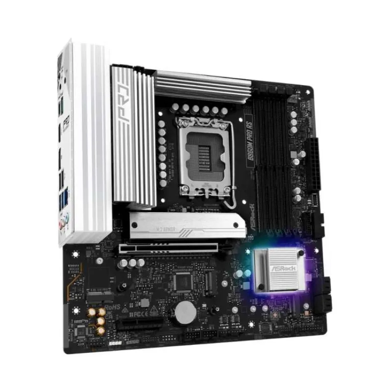 ASRock MB Sc LGA1851 B860M Pro RS, Intel B860, 4xDDR5, 1xDP, 1xHDMI, mATX (B860M Pro RS)