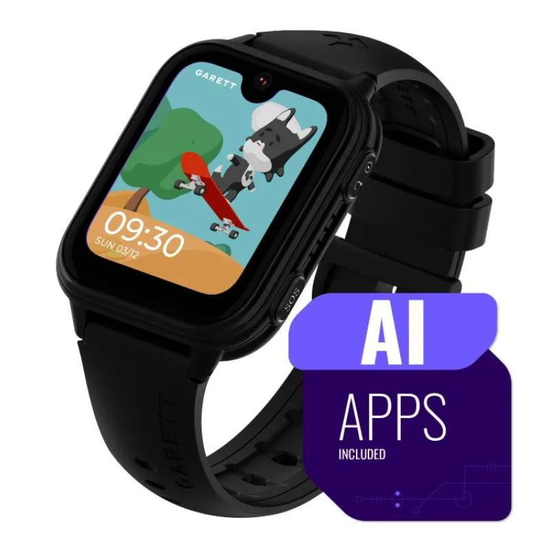 Garett Smartwatch Kids Vibe AI 4G Black (VIBE_AI_4G_BLK)