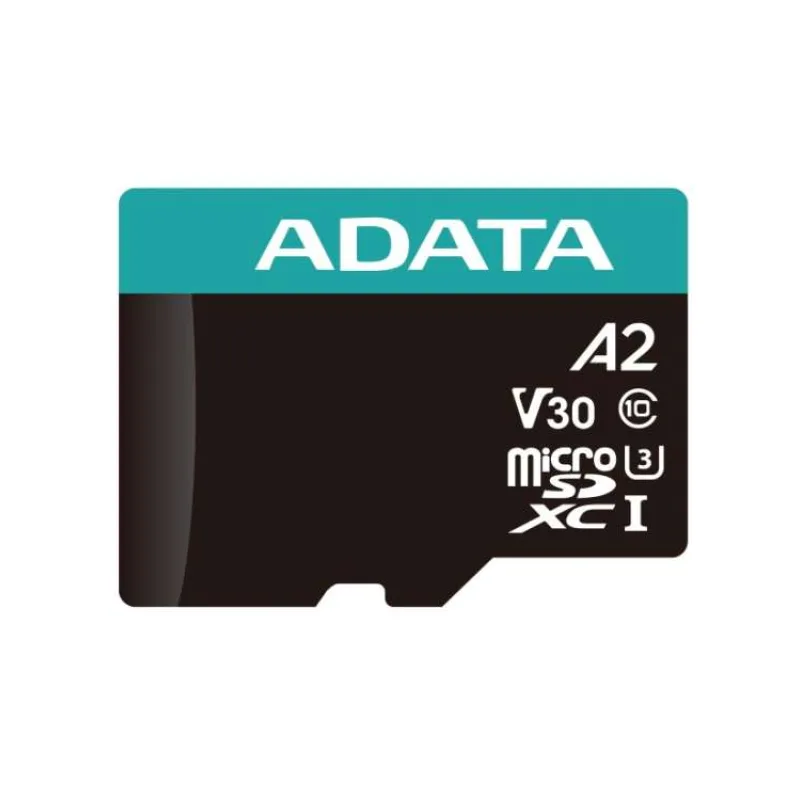 ADATA MicroSDXC karta 1TB Premier Pro UHS-I V30S (R:100/W:80 MB/s) + SD adaptér (AUSDX1TUI3V30SA2-RA1)