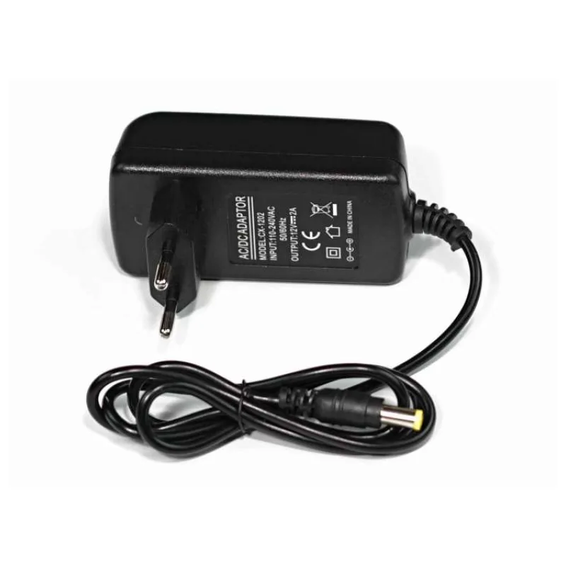 Napájecí adaptér 230V AC, 12V-24W (2A), jack 5,5mm x 2,1mm (AD1224)