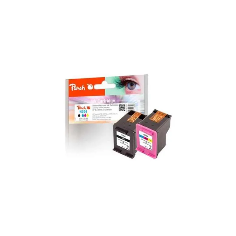 PEACH kompatibilní cartridge HP No 304 MultiPack, black, color, 2x4,5ml (320054)