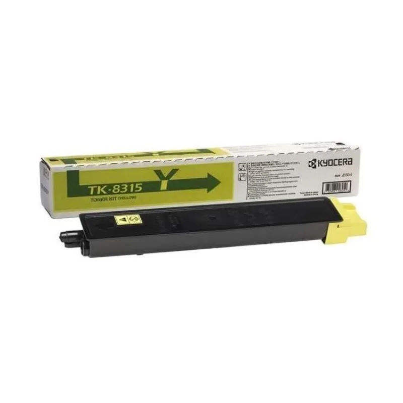 Kyocera toner TK-8315Y yellow na 6 000 A4 (při 5% pokrytí), pro TASKalfa 2550ci (TK-8315Y)