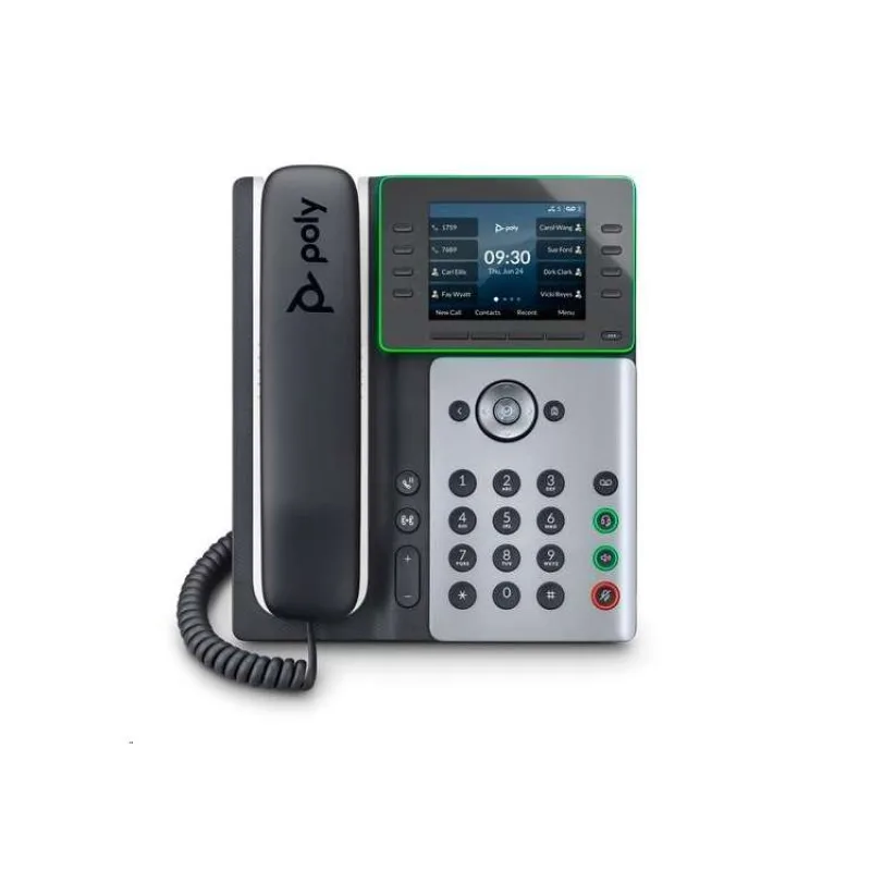 Poly Edge E320 IP telefon s podporou technologie PoE (82M88AA)