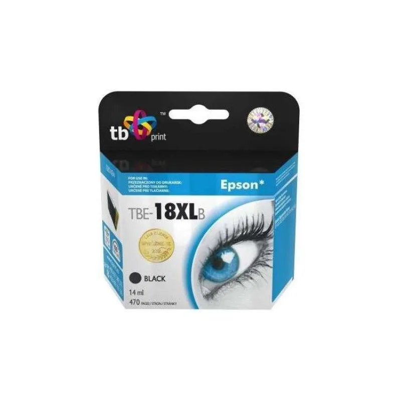 Ink. kazeta TB kompat. s Epson T1811 Bk 100% New (TBE-18XLB)