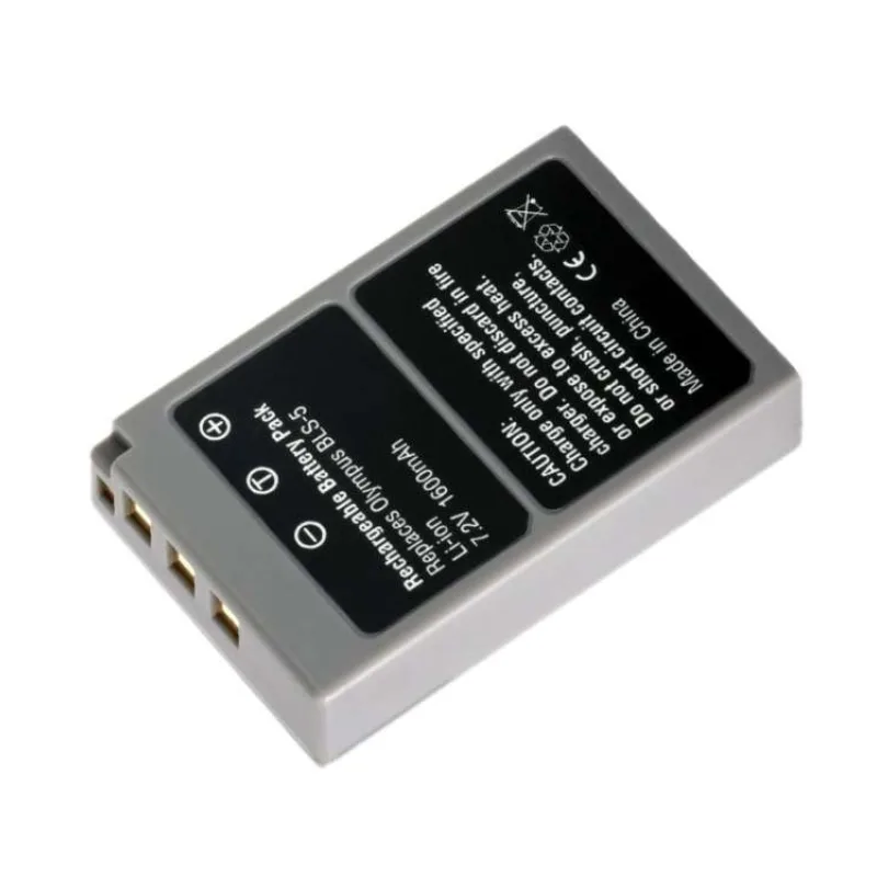 TRX baterie Olympus/ 1800 mAh/ pro E-PL1s E-PL2/ E-PL3/ E-PL5/ E-PM1/ E-PM2/ E-P3/ OM-D/ E-M10, Stylus 1/ neoriginální (TRX-BLS5)