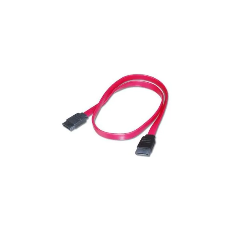 PremiumCord 0,5m dátový kábel SATA 1.5/3.0 GBit/s červený (kfsa-1-05)