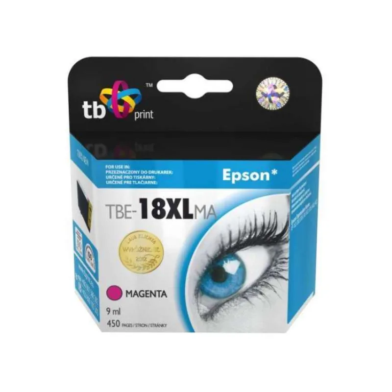 Ink. kazeta TB kompat. s Epson T1813 M 100% New (TBE-18XLMA)