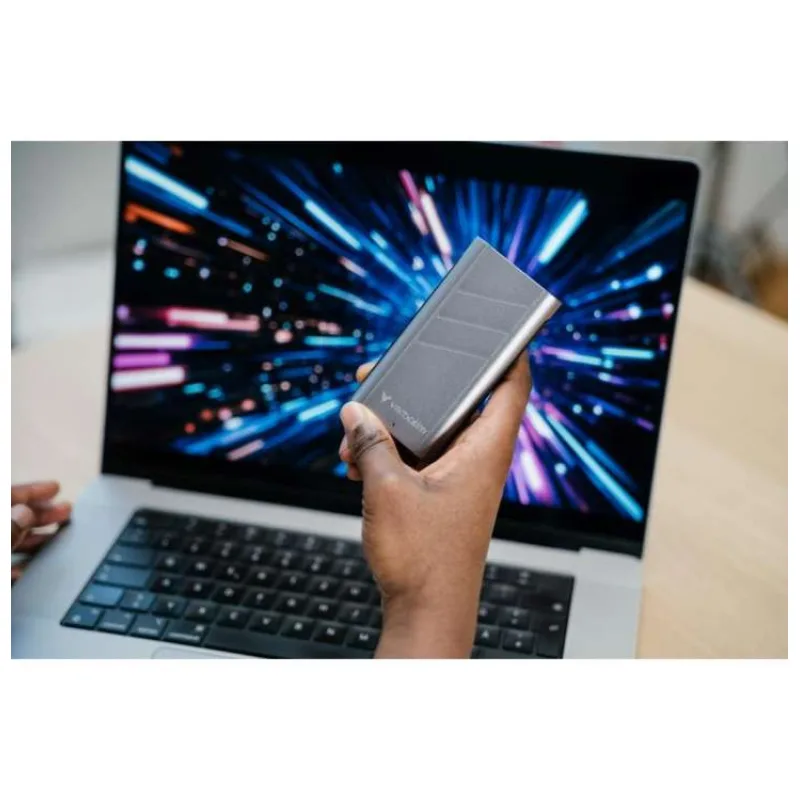 VERBATIM TurboMetal SSD 2TB USB-C 4.0, Odolné hliníkové tělo pro maximální ochranu (32022)