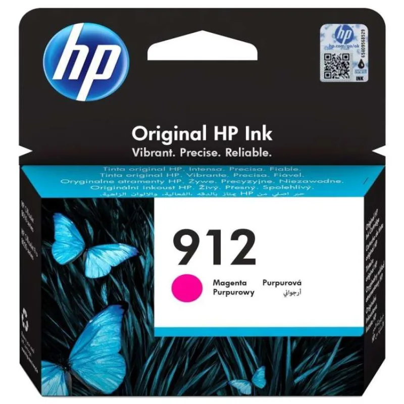 HP cartridge 912 (magenta, 315str.) pro HP OfficeJet 8013, HP OfficeJet Pro 8023 (3YL78AE)