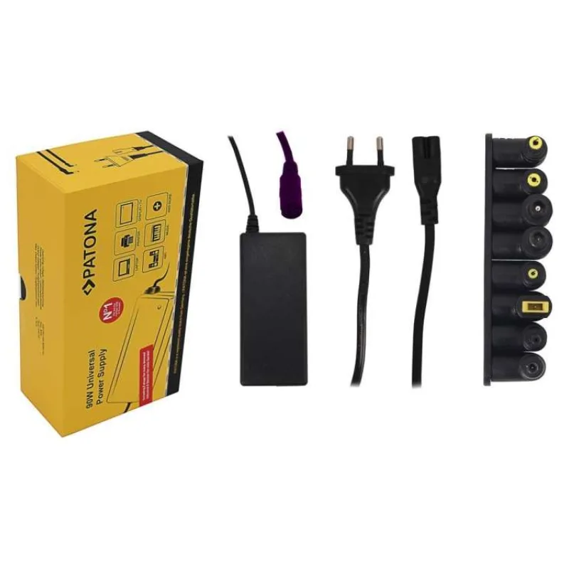 PATONA napájecí adaptér k ntb/ 15-22V/4,74A 90W/ UNI/ 8 konektorů (PT2581)