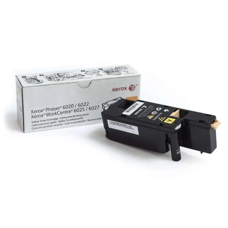 Xerox original toner 106R02762 pro Phaser 6020/ 6022/ WC6025/ 6027/ 1000 str., žlutý (106R02762)