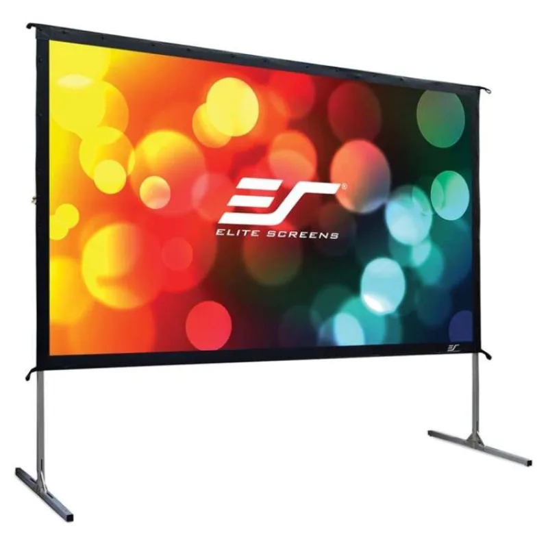 ELITE SCREENS plátno mobilní outdoor stativ 120" (304,8cm)/ 16:9/ 149,4×265,7cm/ hliníkový rám/ gain 1.1/ CineWhite (OMS120H2)
