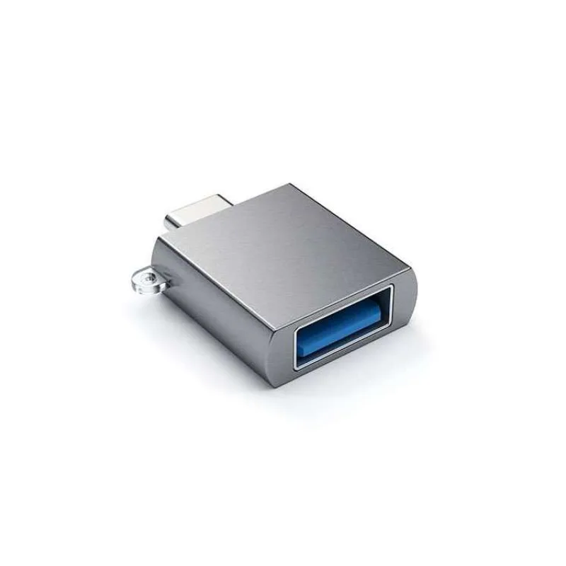 Satechi adaptér USB-C to USB 3.0 - Space Gray Aluminium (ST-TCUAM)