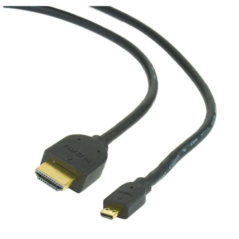 Gembird kábel HDMI (M) na micro HDMI (M), 3m, čierny (CC-HDMID-10)