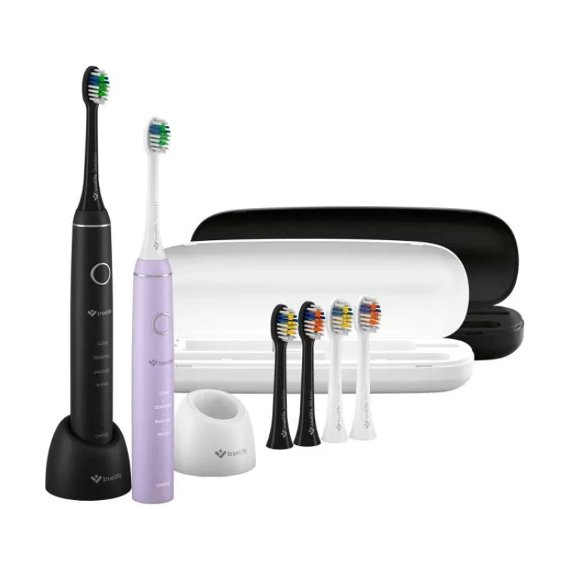 TrueLife SonicBrush Compact Duo Black / Lavender (8596687101106)