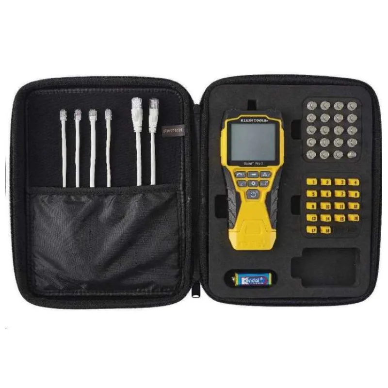 KLEIN TOOLS LAN TESTER - VDV Scout® Pro 3 Tester Kit Locator (PoE) - KLEIN TOOLS (VDV501-852)