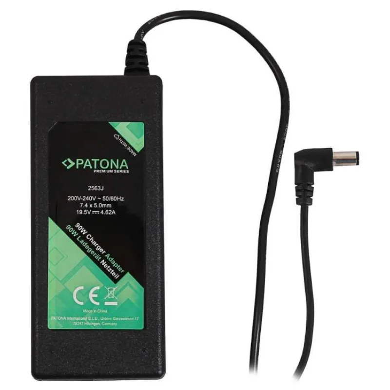 PATONA napájecí adaptér k ntb/ 19,5V/4,62A 90W/ konektor 7,4x5mm+pin/ DELL PREMIUM (PT2563)