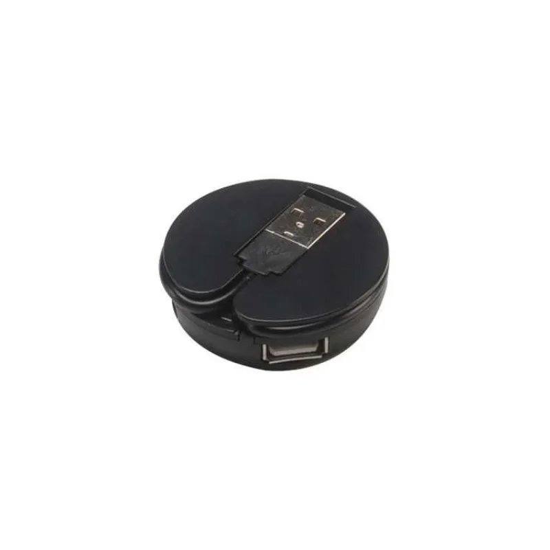 AKASA USB hub 2.0 Connect4C 4-IN-1 (AK-HB-19BK)