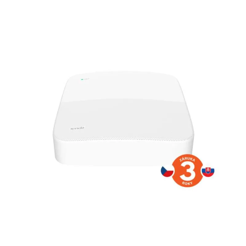 Tenda N6P-4H - PoE kamerový 4K NVR rekordér, 4 kanály, H.265+, OnViF, zvuk, web. rozhranie, CZ app (75011945)