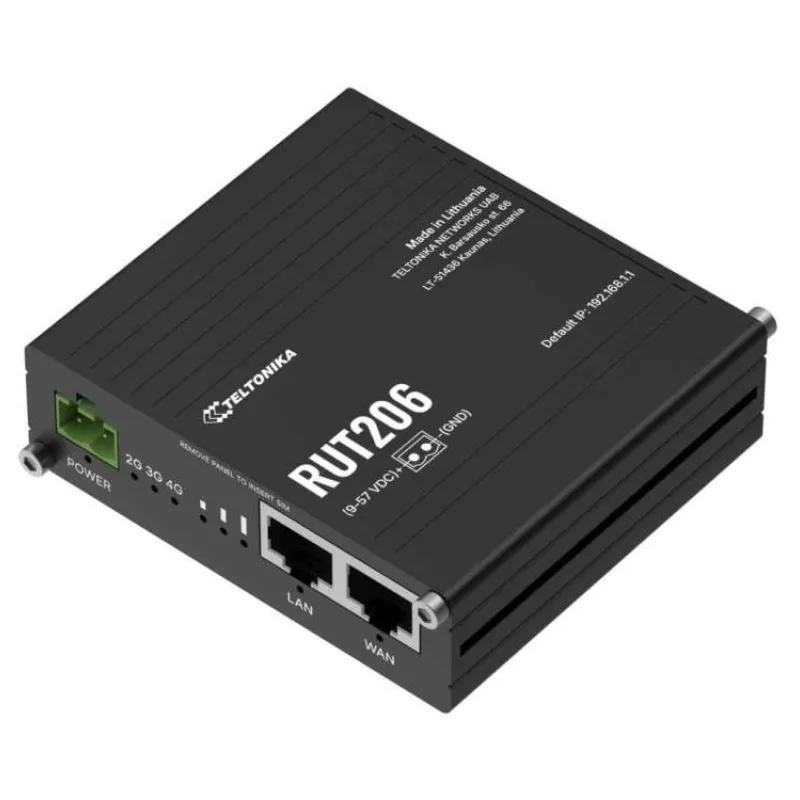 Teltonika Industrial 4G Router - RUT206 (RUT206010000)