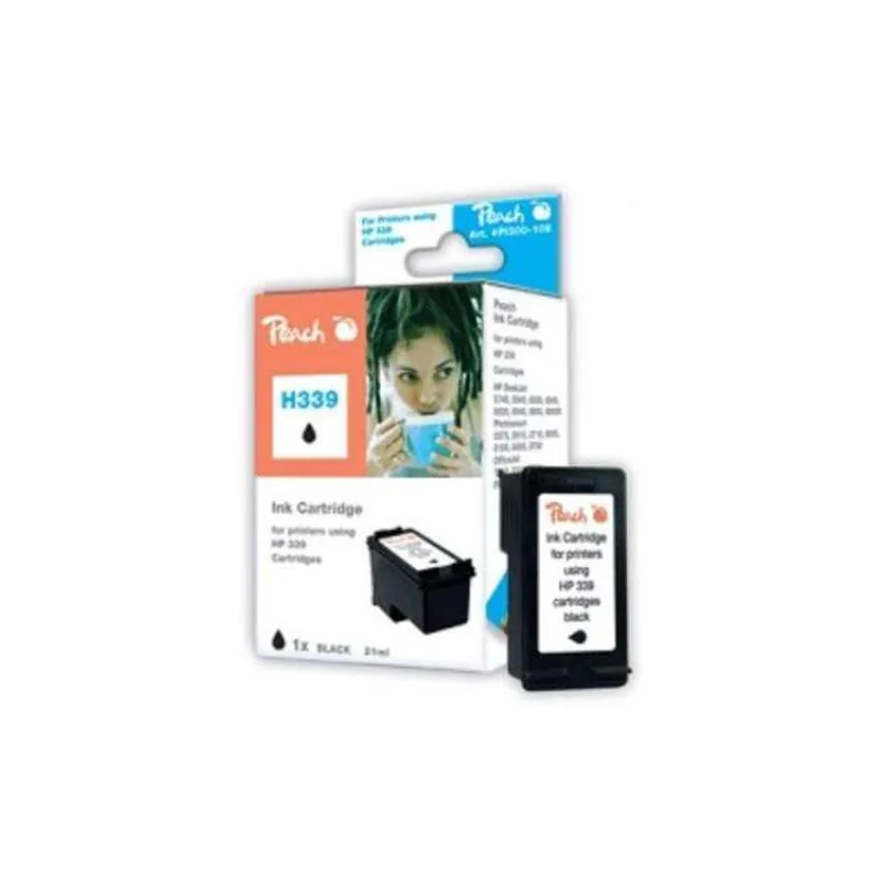 PEACH kompatibilní cartridge HP C8767E No.339, Black, 26 ml (312570)