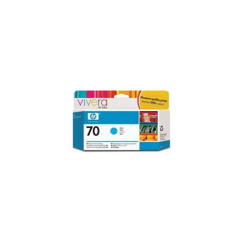 HP Ink Cartridge No. 70/Cyan/130ml (C9452A)