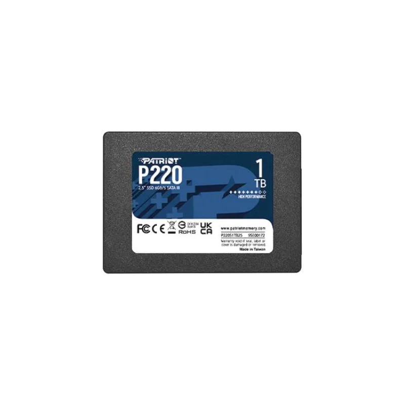 PATRIOT P220/1TB/SSD/2.5"/SATA/3R (P220S1TB25)