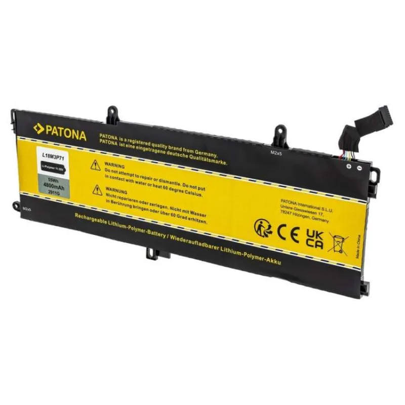 PATONA baterie pro ntb LENOVO Thinkpad P53S/T590 4800mAh Li-Pol 11,55V L18M3P71 (PT2911)