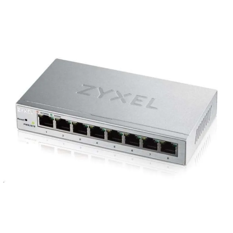 Zyxel GS1200-8, 8 Port Gigabit webmanaged Switch (GS1200-8-EU0101F)