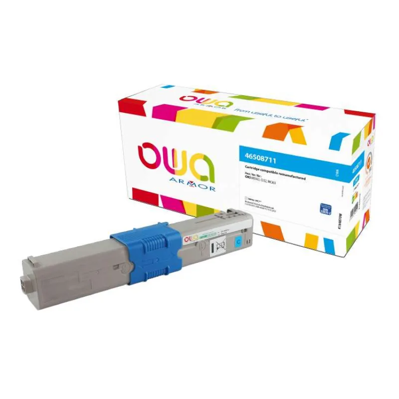 OWA Armor toner kompatibilný s OKI 46508711, 3000st, modrá/cyan (K18487OW)