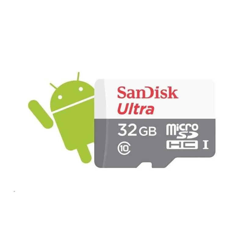 SanDisk Ultra 32GB microSDHC / CL10 UHS-I / Rychlost až 100MB/s (SDSQUNR-032G-GN3MN)