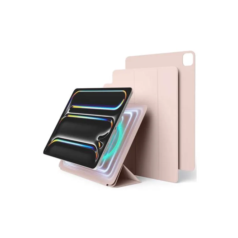 Elago puzdro Magnetic Folio Case pre iPad Pro 13" M4 2024 - Sand Pink (EPADP13-M4-MFLO-SPK)