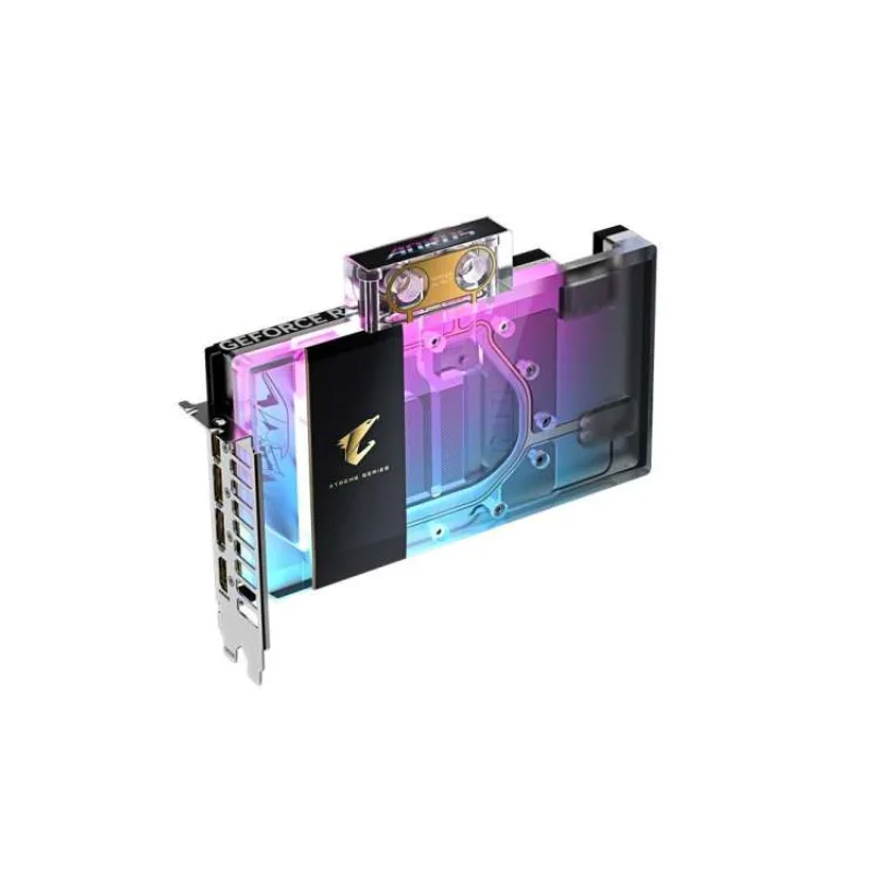 GIGABYTE VGA NVIDIA GeForce RTX 5080 XTREME WATERFORCE WB 16G, 16G GDDR7, 3xDP, 1xHDMI (GV-N5080AORUSX WB-16GD)