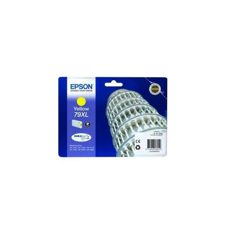 Epson inkoustová náplň/ C13T79044010/ WF-5620/ WF-5690/ 17.1ml/ XL Žlutá (C13T79044010)
