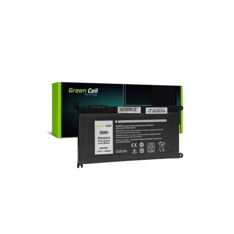 Green Cell Battery WDX0R WDXOR for Dell Inspiron 13 5368 5378 5379 14 5482 15 5565 5567 5568 5570 5578 5579 7560 7570 17 5770 (DE150)