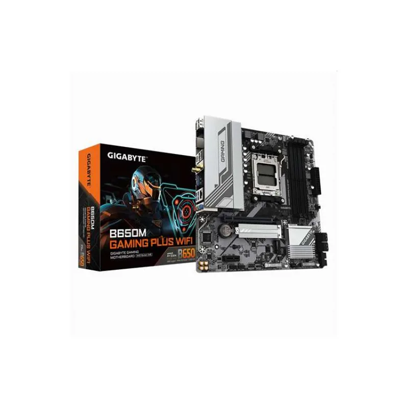 GIGABYTE MB Sc AM5 B650M GAMING PLUS WF, AMD B650, 4xDDR5, 2xDP, 1xHDMI, WiFi, mATX (B650M GAMING PLUS WF)