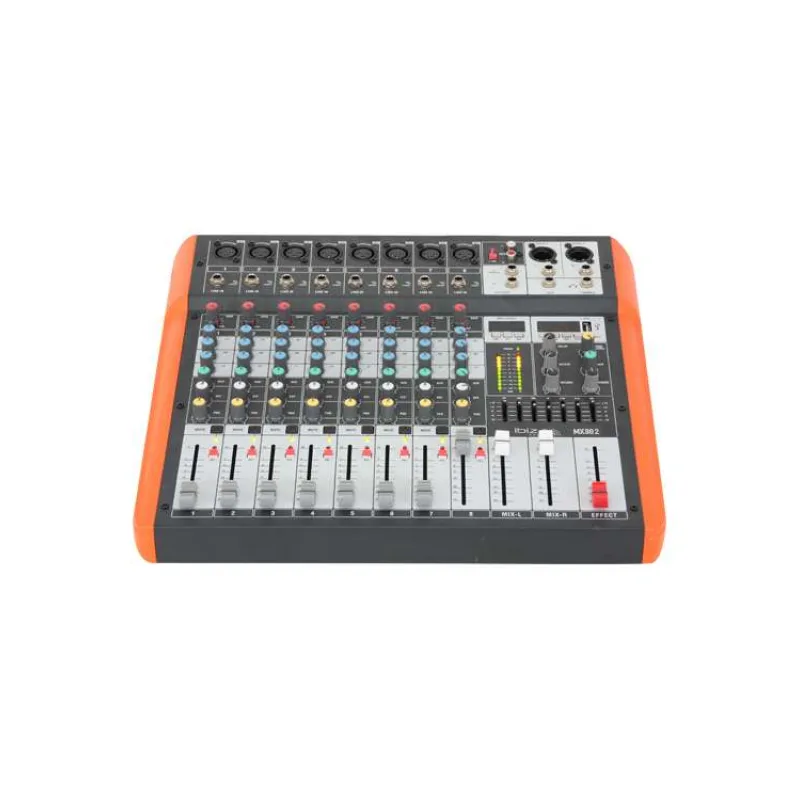 Ibiza Sound MX802 Ibiza Sound analógový mix. pult (06-1-1036)