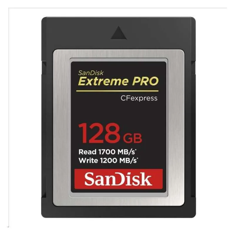 Karta SanDisk Extreme Pro CFexpress 128 GB, typ B, 1700 MB/s čítanie, 1200 MB/s zápis (SDCFE-128G-GN4NN)