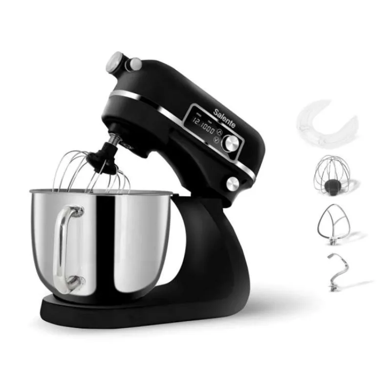 Salente DigiChef2, kuchynský robot, misa 6 litrov, celokovový, digitálny displej, čierny (DIGICHEF2)