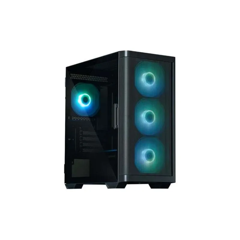 Zalman skříň M4 Black / miniT / 4x 120mm ARBG fan / 2xUSB 3.0 / 1xUSB 2.0 / tvrzené sklo / černá (M4 Black)