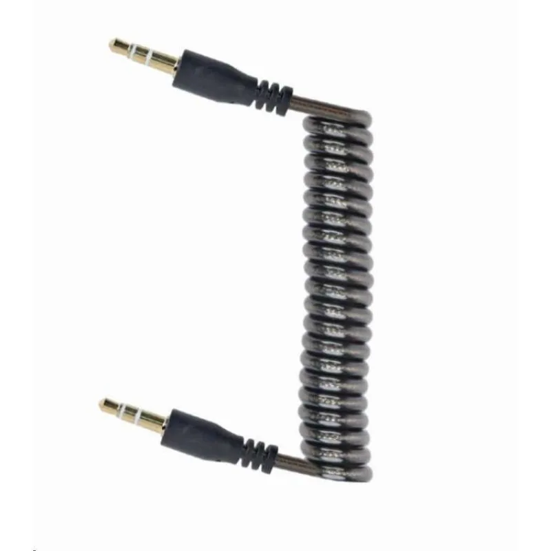 GEMBIRD CABLEXPERT kábel 3,5 mm M/M jack, 1,8 m, krútený, audio (CCA-405-6)
