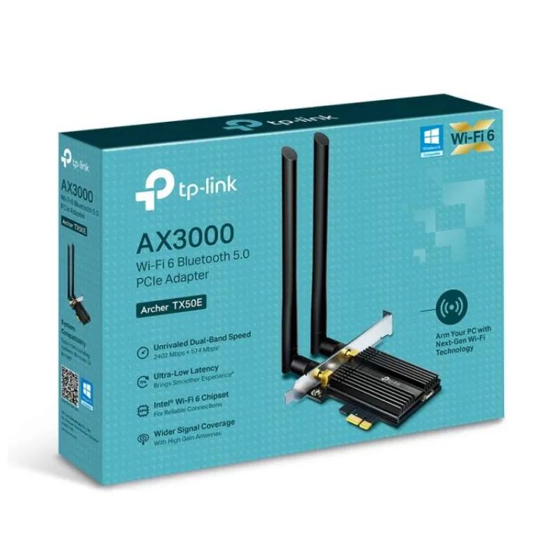 TP-Link Archer TX50 AX3000 PCI Express (Archer TX50E)