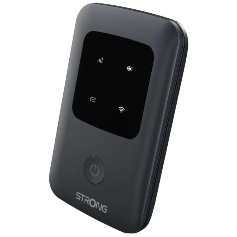 STRONG 4G MIFI 150C/ Wi-Fi standard 802.11 b/g/n/ 150 Mbit/s/ 2,4GHz/ 1x SIM slot/ 1x USB-C/ 1x micro SD slot/ černý (4GMIFI150C)